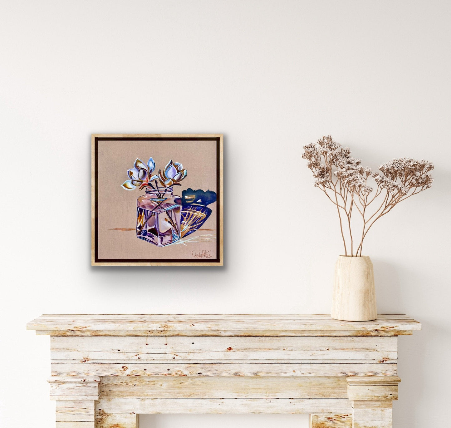 Magnolias in Glass - Gold Coast Gallery Of ArtWendy Peters