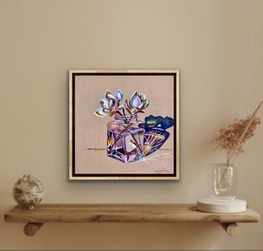 Magnolias in Glass - Gold Coast Gallery Of ArtWendy Peters