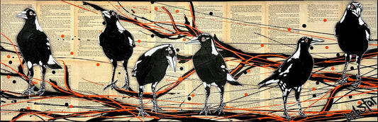 Magpie Mischief! Book Pages - Gold Coast Gallery Of ArtDeborah Lang