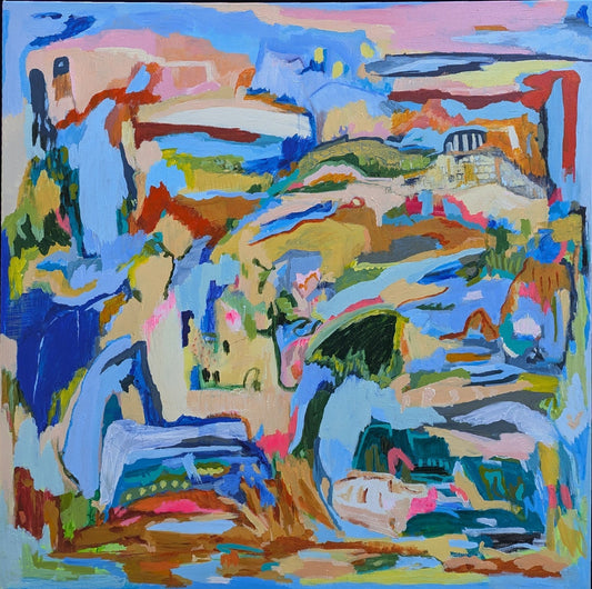 Mapping the Unseen - Original Art - Gold Coast Gallery Of ArtAlpana Rai