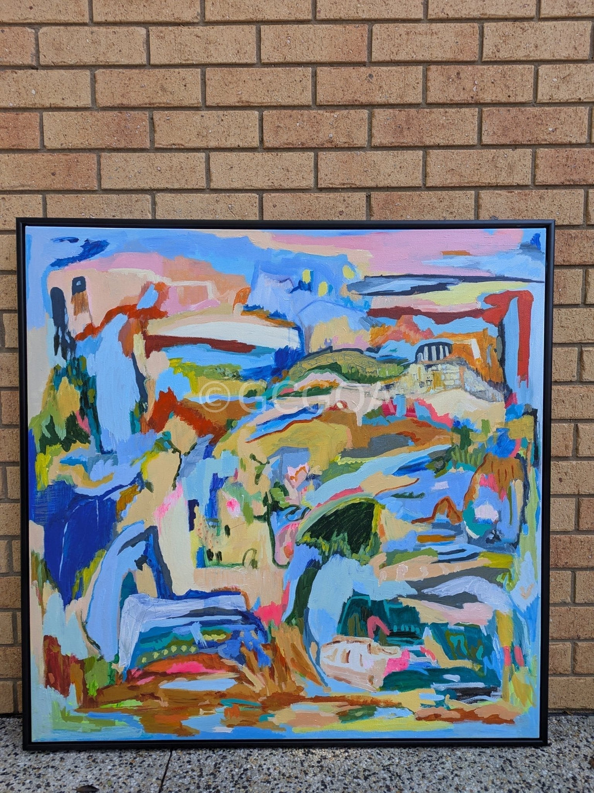 Mapping the Unseen - Original Art - Gold Coast Gallery Of ArtAlpana Rai