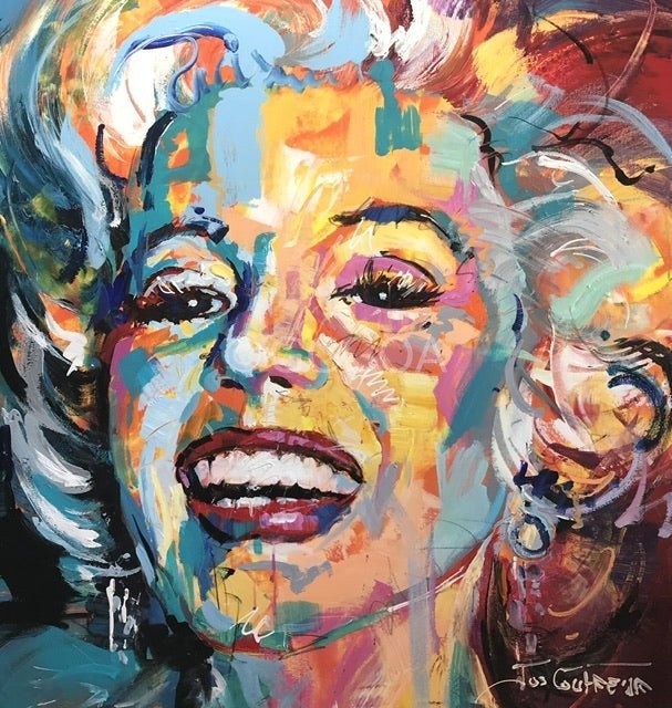Marilyn 26 - Original Art - Gold Coast Gallery Of ArtJos Coufreur