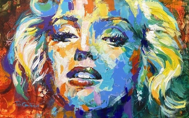 Marilyn 32 - Original Art - Gold Coast Gallery Of ArtJos Coufreur