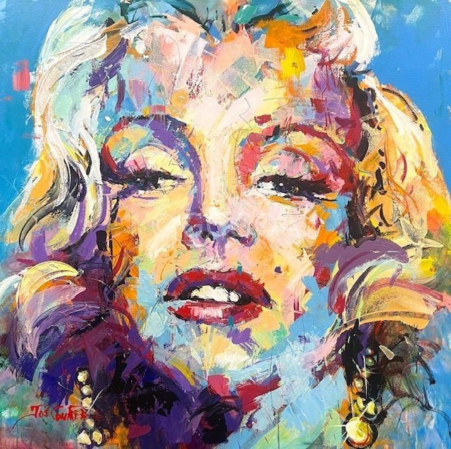 Marilyn Monroe 29 - Original Art - Gold Coast Gallery Of ArtJos Coufreur