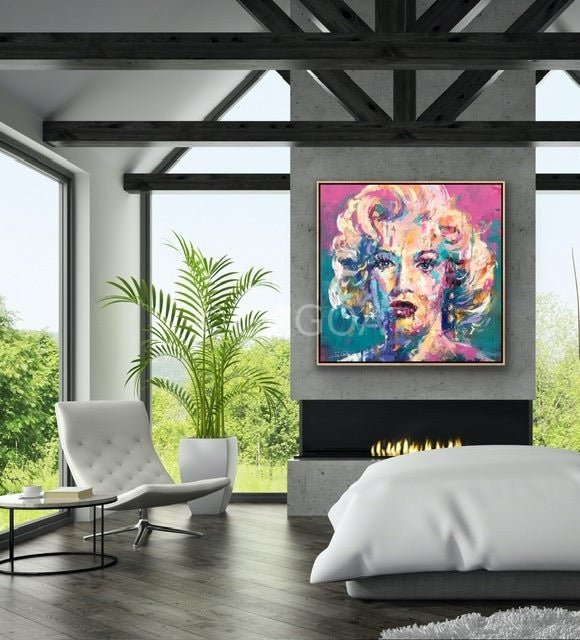 Marilyn Monroe 31 - Original Art - Gold Coast Gallery Of ArtJos Coufreur