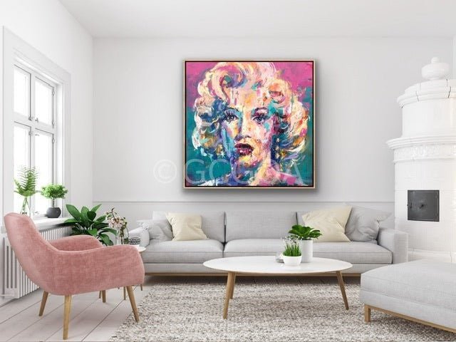 Marilyn Monroe 31 - Original Art - Gold Coast Gallery Of ArtJos Coufreur