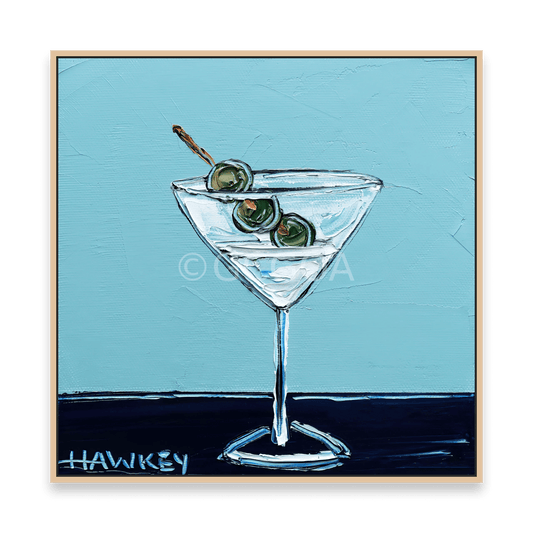 Martini 2 - Fine Art Print - Gold Coast Gallery Of ArtAngela Hawkey
