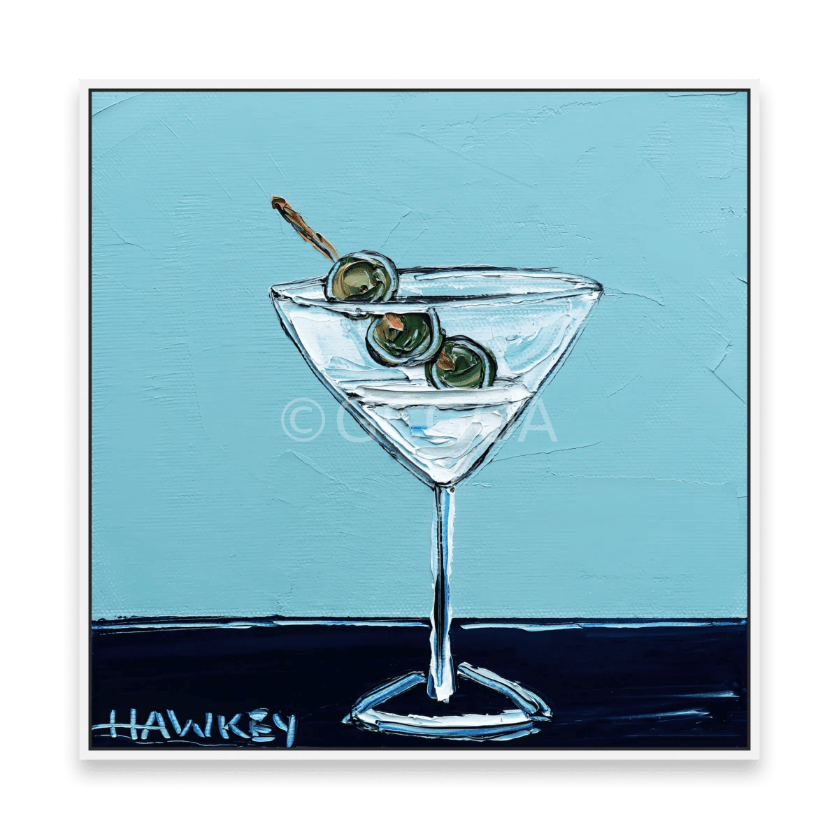 Martini 2 - Fine Art Print - Gold Coast Gallery Of ArtAngela Hawkey