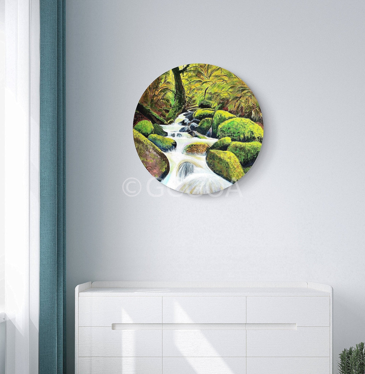 Marysville rainforest stream - Original Art - Gold Coast Gallery Of ArtYvonne Wells