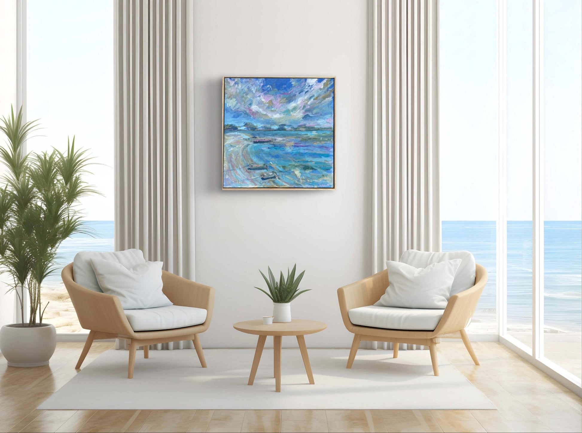 Masthead Beach - Original Art - Gold Coast Gallery Of ArtSuzanne Barrett