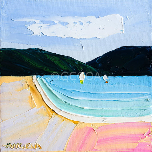 Mauve Sands - Fine Art Print - Gold Coast Gallery Of ArtAngela Hawkey