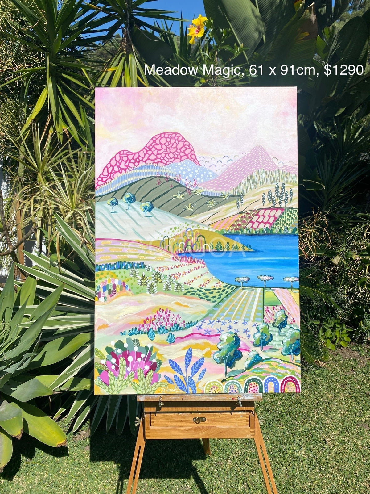 Meadow Magic- Original Art - Gold Coast Gallery Of ArtDaniela Fowler Art