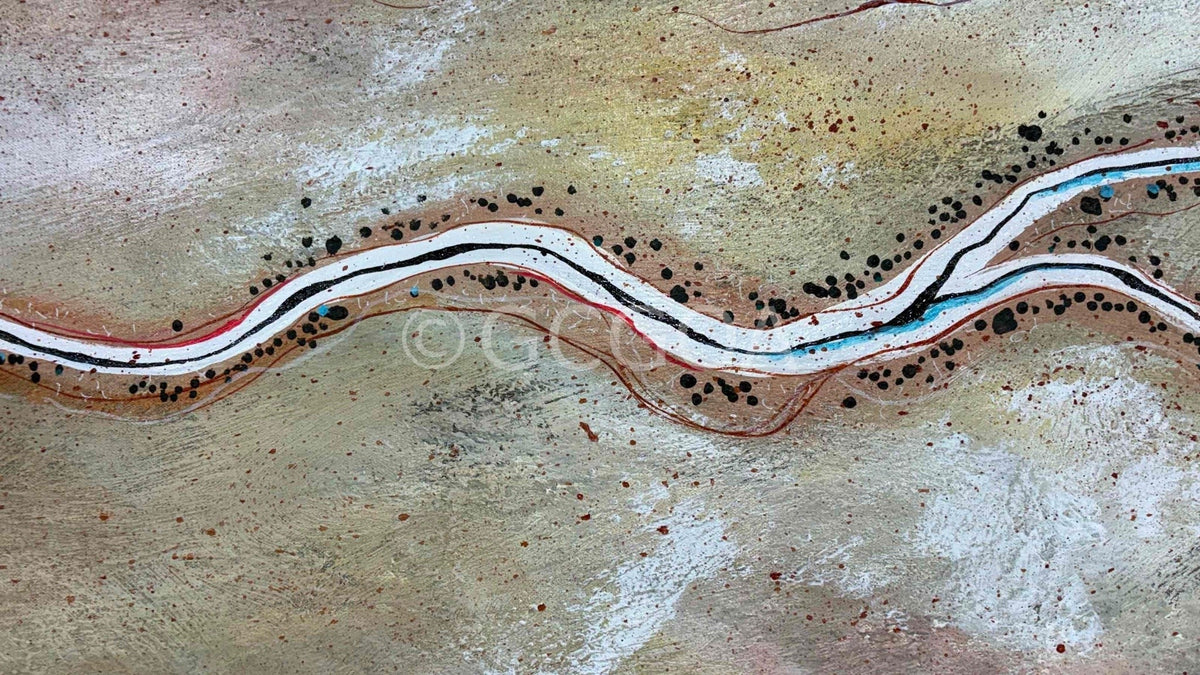 Meandering Desert Rose - Gold Coast Gallery Of ArtTania Chanter