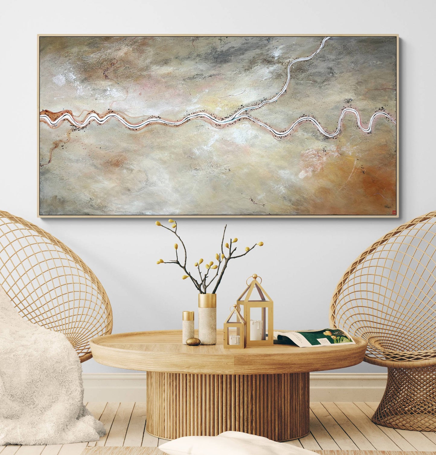 Meandering Desert Rose - Gold Coast Gallery Of ArtTania Chanter