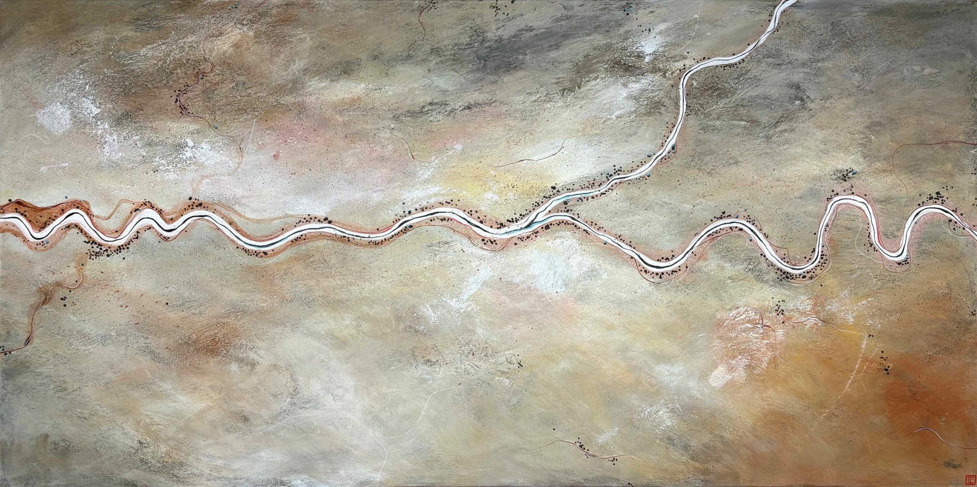 Meandering Desert Rose - Gold Coast Gallery Of ArtTania Chanter