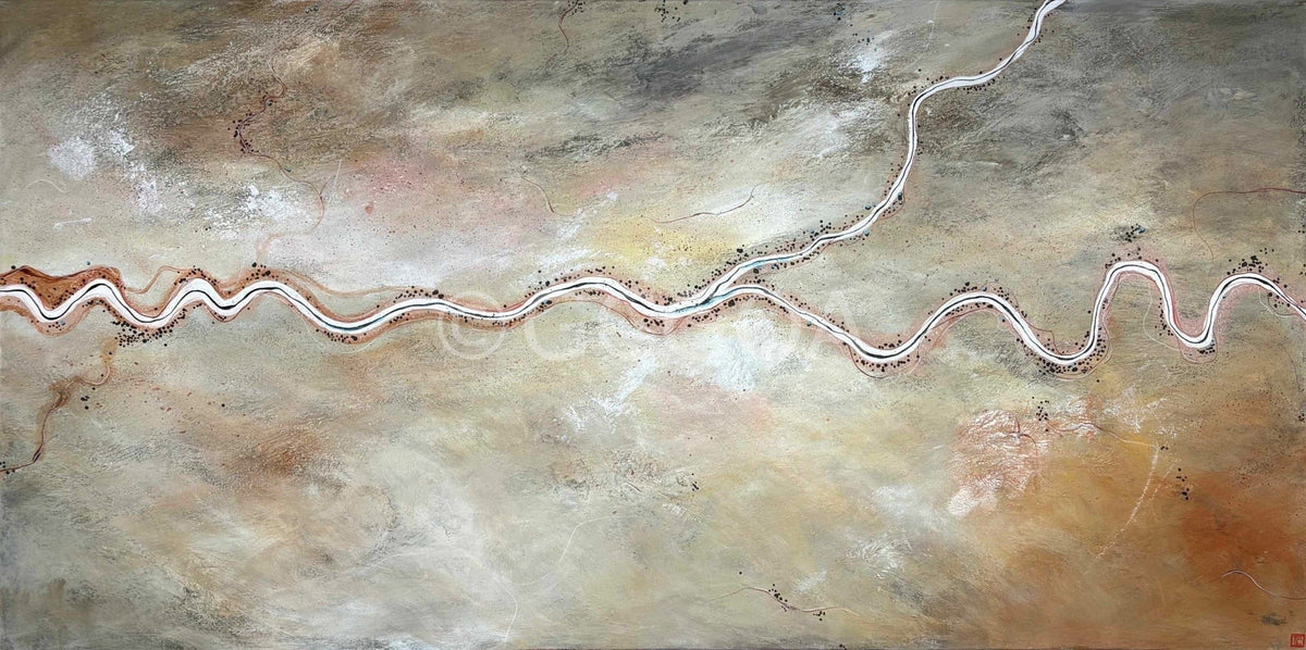 Meandering Desert Rose - Gold Coast Gallery Of ArtTania Chanter