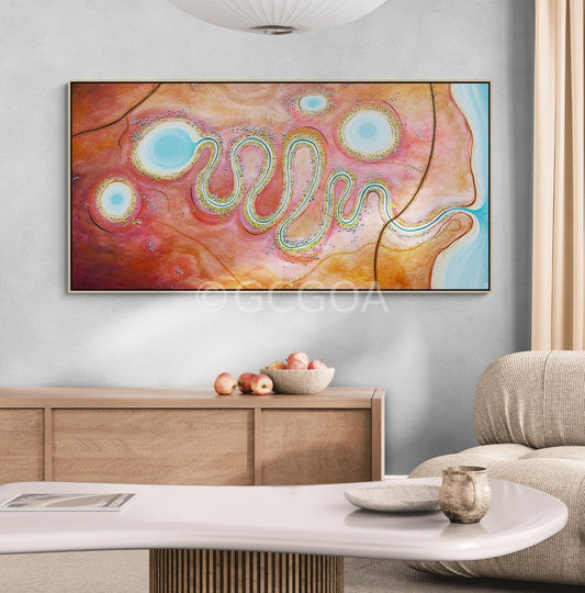 Meandering To Strawberry Bay - Gold Coast Gallery Of ArtTania Chanter