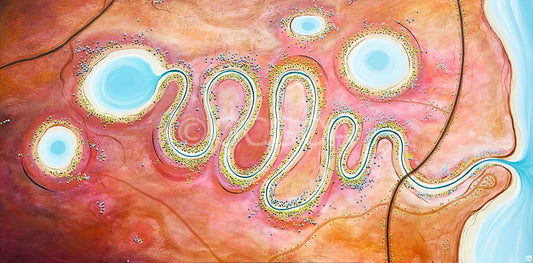 Meandering To Strawberry Bay - Gold Coast Gallery Of ArtTania Chanter