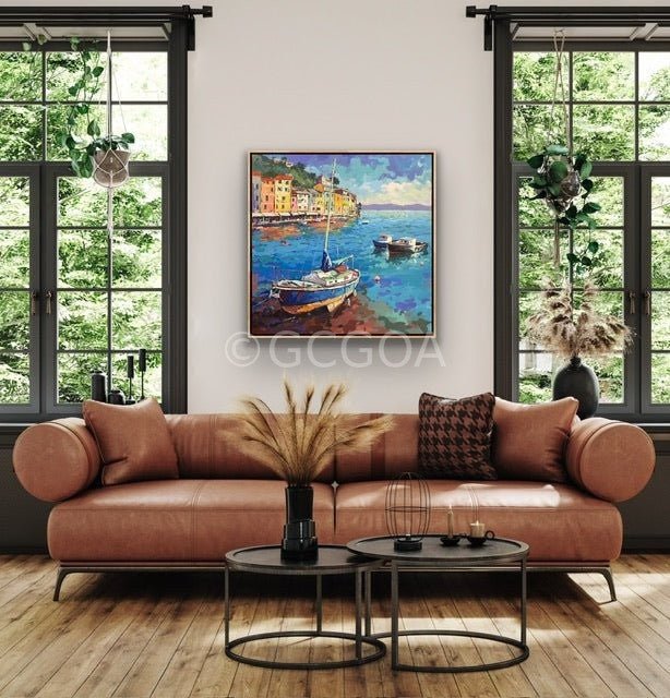Mediterranea - Original Art - Gold Coast Gallery Of ArtJos Coufreur
