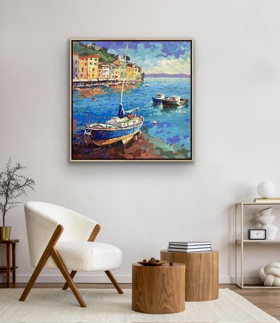 Mediterranea - Original Art - Gold Coast Gallery Of ArtJos Coufreur