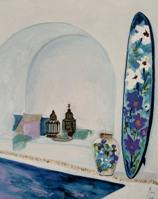 Mediterranean Blooms - Gold Coast Gallery Of ArtMonica Maleck