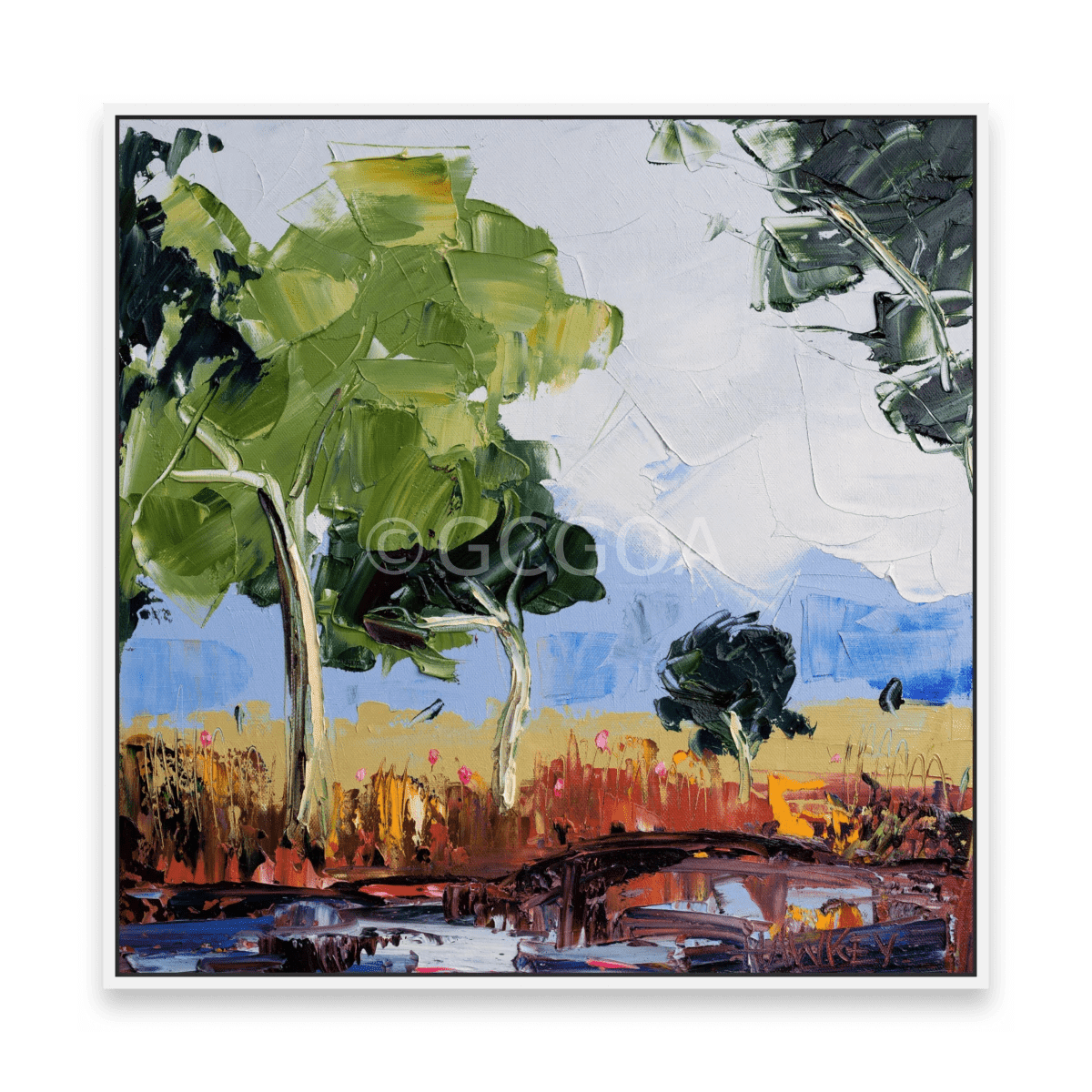 Meeting Place - Fine Art Print - Gold Coast Gallery Of ArtAngela Hawkey