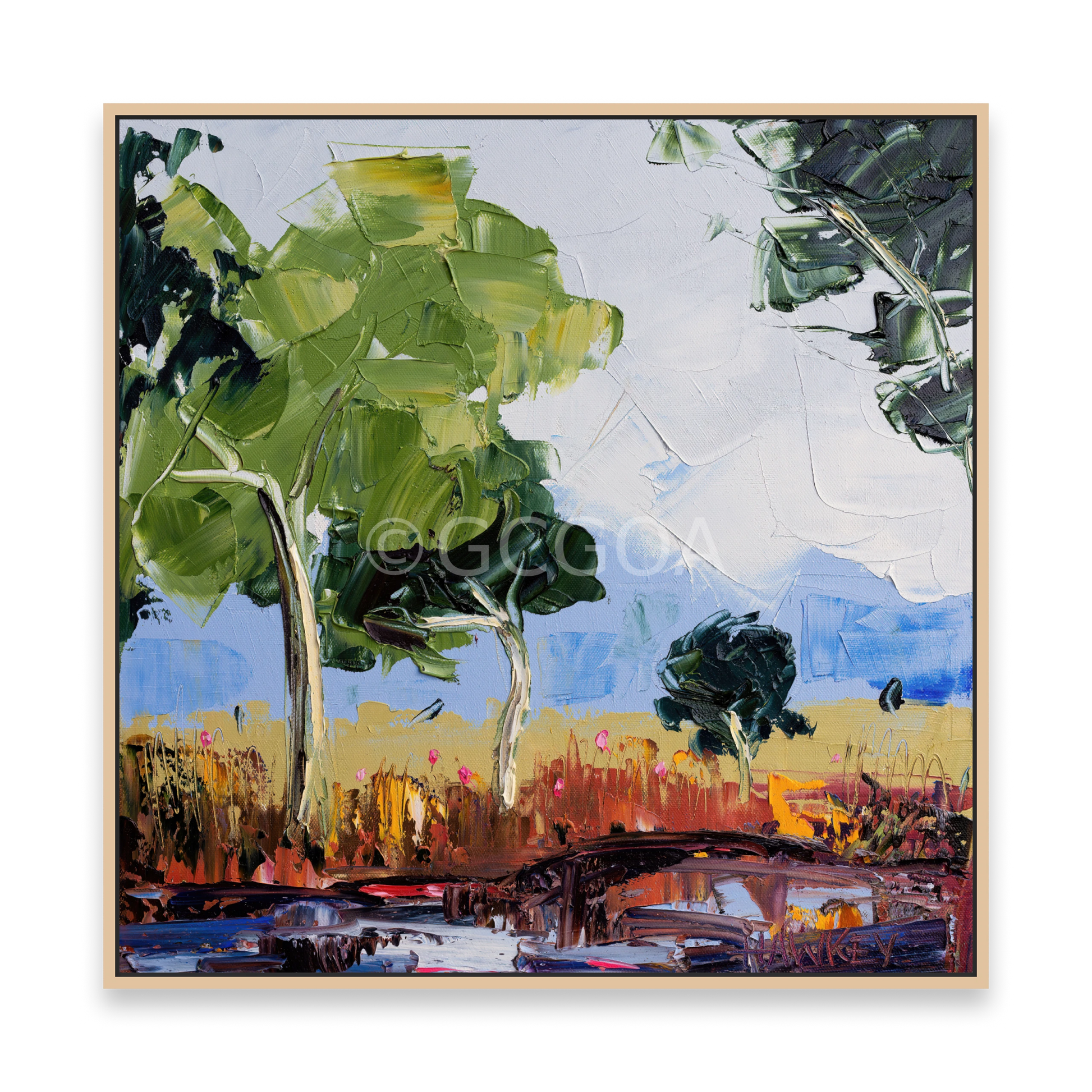 Meeting Place - Fine Art Print - Gold Coast Gallery Of ArtAngela Hawkey