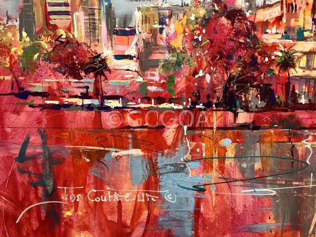 Melbourne 4 - Original Art - Gold Coast Gallery Of ArtJos Coufreur