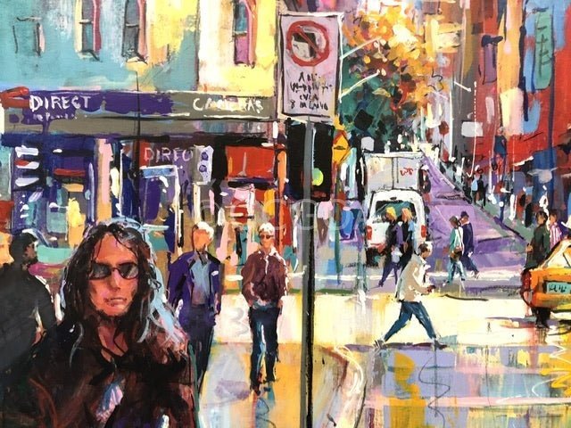 Melbourne 5 - Original Art - Gold Coast Gallery Of ArtJos Coufreur