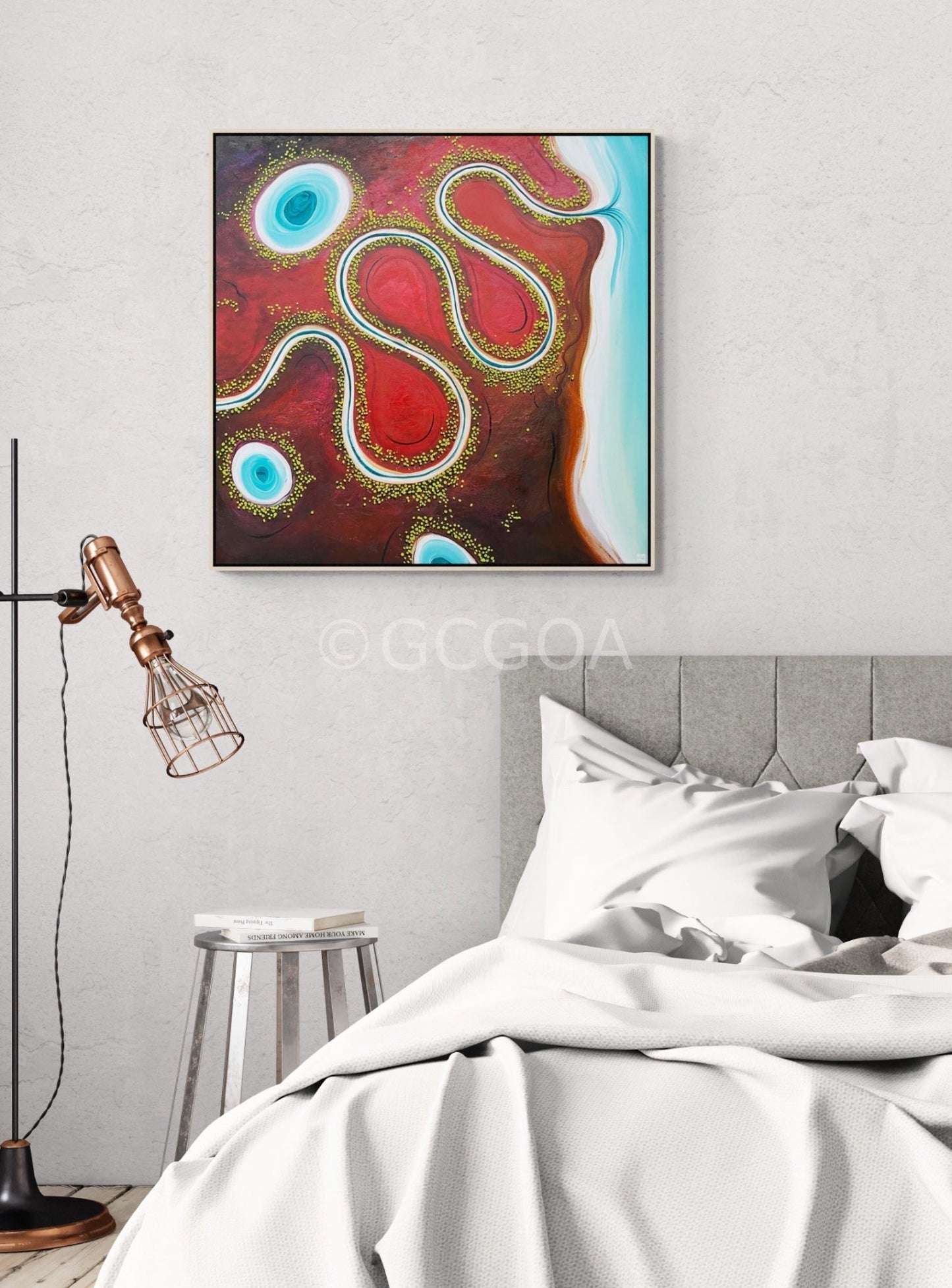 Memories Of Rivers Past - Original art - Gold Coast Gallery Of ArtTania Chanter