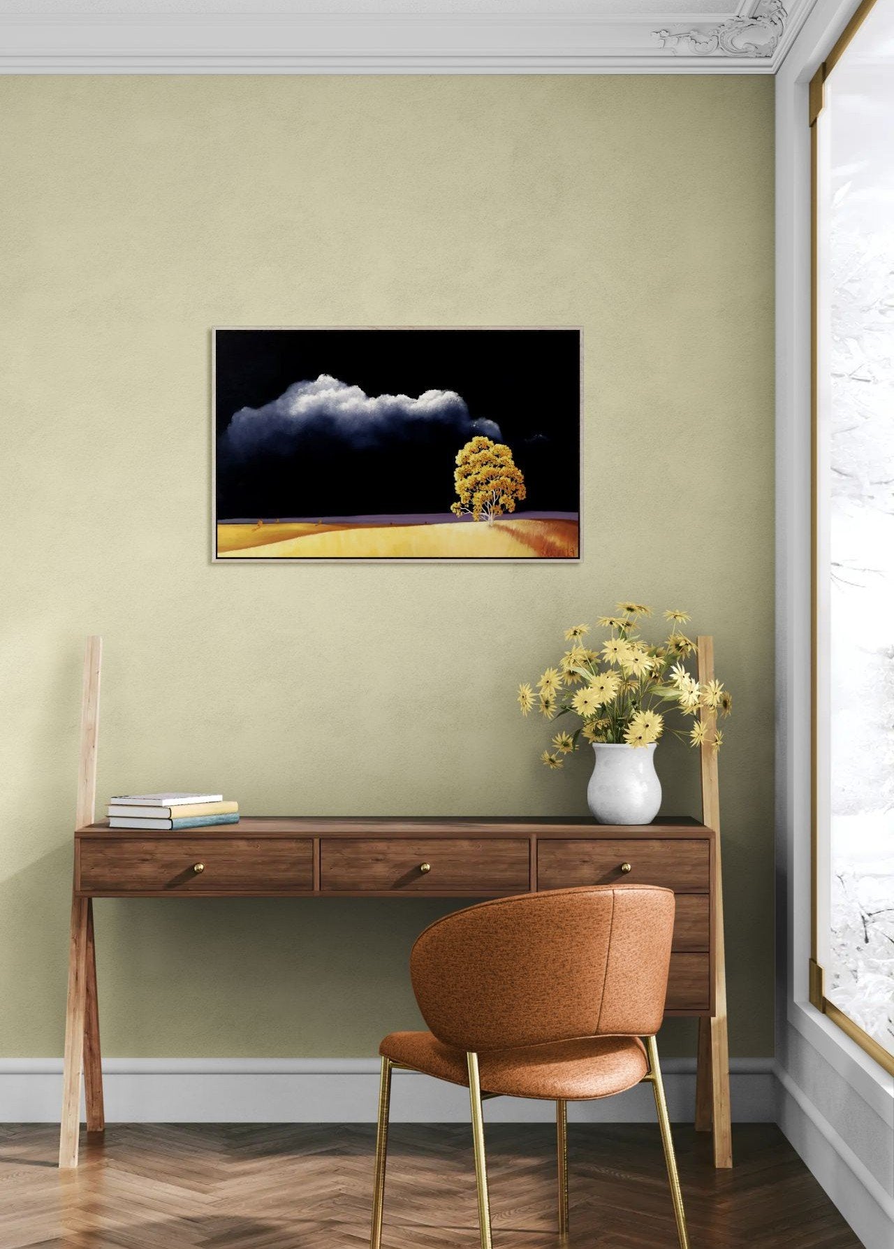 Memory of The Sun - Original Art - Gold Coast Gallery Of ArtLucinda Leveille