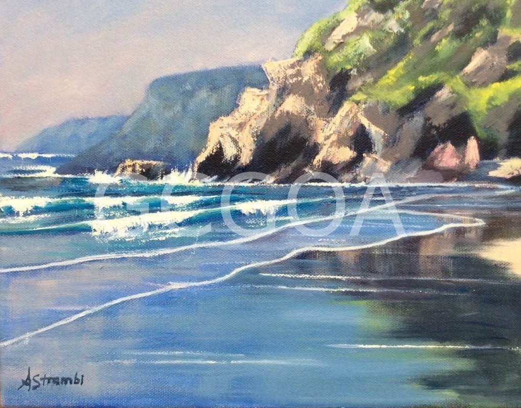 Miami Headland Gold Coast - Gold Coast Gallery Of ArtAnne Strambi