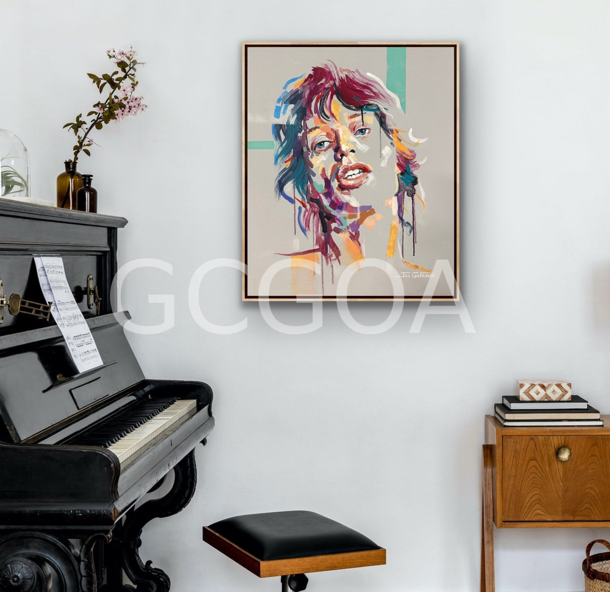Mick Jagger - Gold Coast Gallery Of ArtJos Coufreur