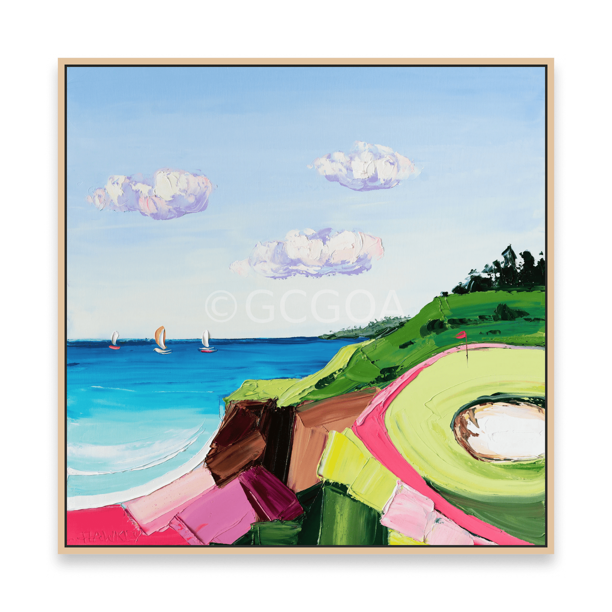 Mid Ocean Club - Fine Art Print - Gold Coast Gallery Of ArtAngela Hawkey