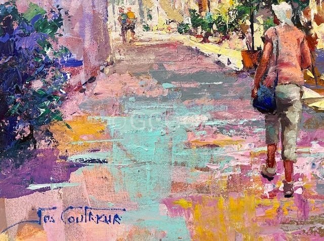 Mirmande, France - Original Art - Gold Coast Gallery Of ArtJos Coufreur