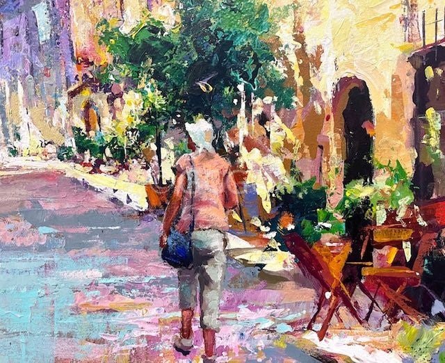 Mirmande, France - Original Art - Gold Coast Gallery Of ArtJos Coufreur
