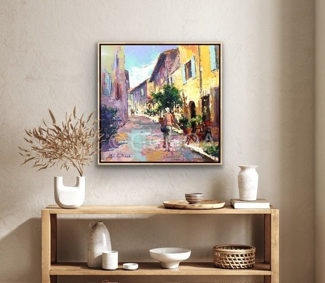 Mirmande, France - Original Art - Gold Coast Gallery Of ArtJos Coufreur