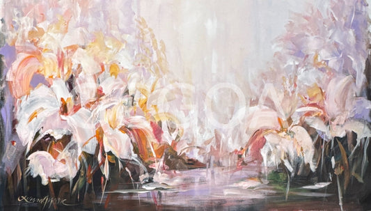 Mist among lilies, - Gold Coast Gallery Of ArtLiliana Gigovic