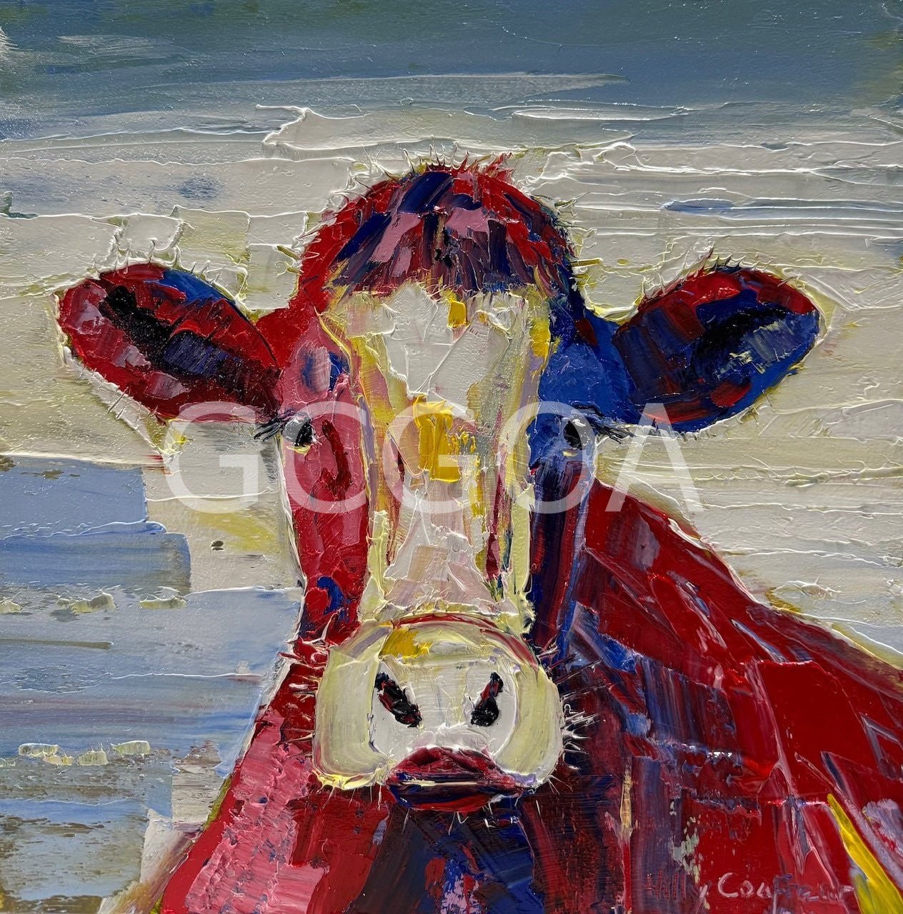 Mollie the Cow - Gold Coast Gallery Of ArtHilly Coufreur