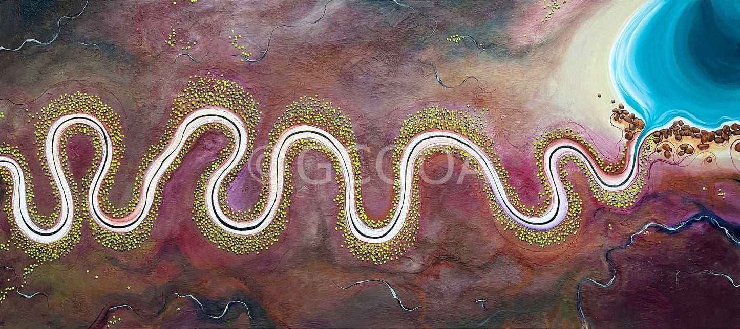 Moments Between Shadows - Original Art - Gold Coast Gallery Of ArtTania Chanter