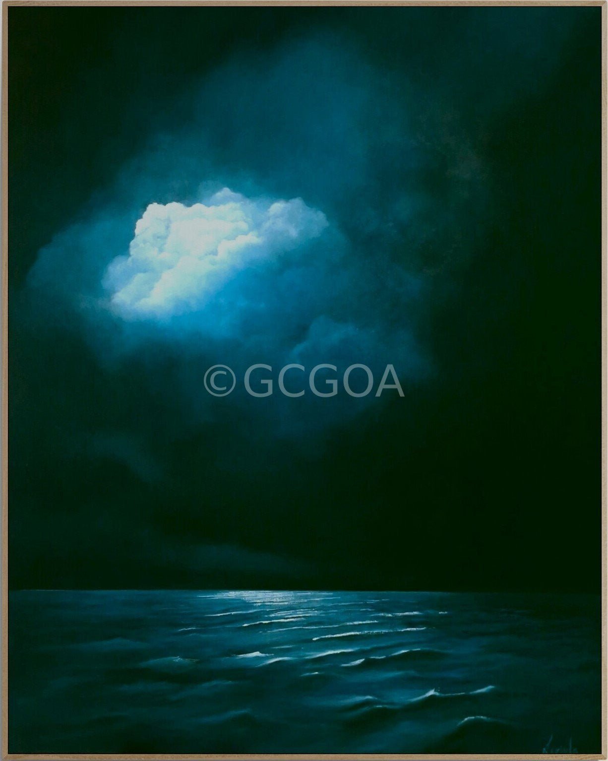 Moon Shadows - Original Art - Gold Coast Gallery Of ArtLucinda Leveille