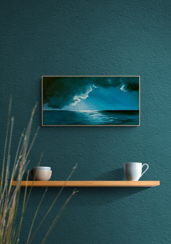 Moonlit Waters - Gold Coast Gallery Of ArtLucinda Leveille