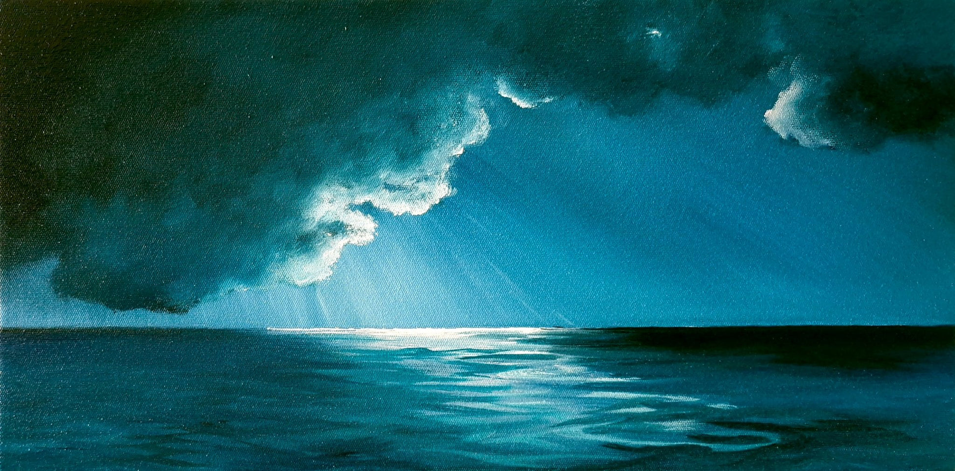 Moonlit Waters - Gold Coast Gallery Of ArtLucinda Leveille