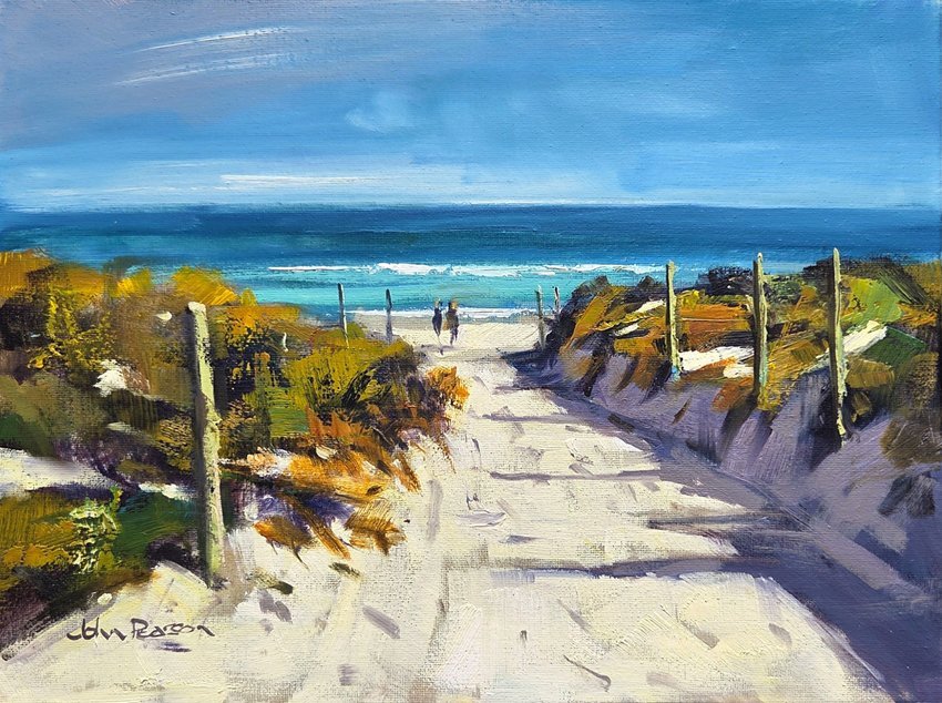 Morning Encounter - Gold Coast Gallery Of ArtJohn G Pearson