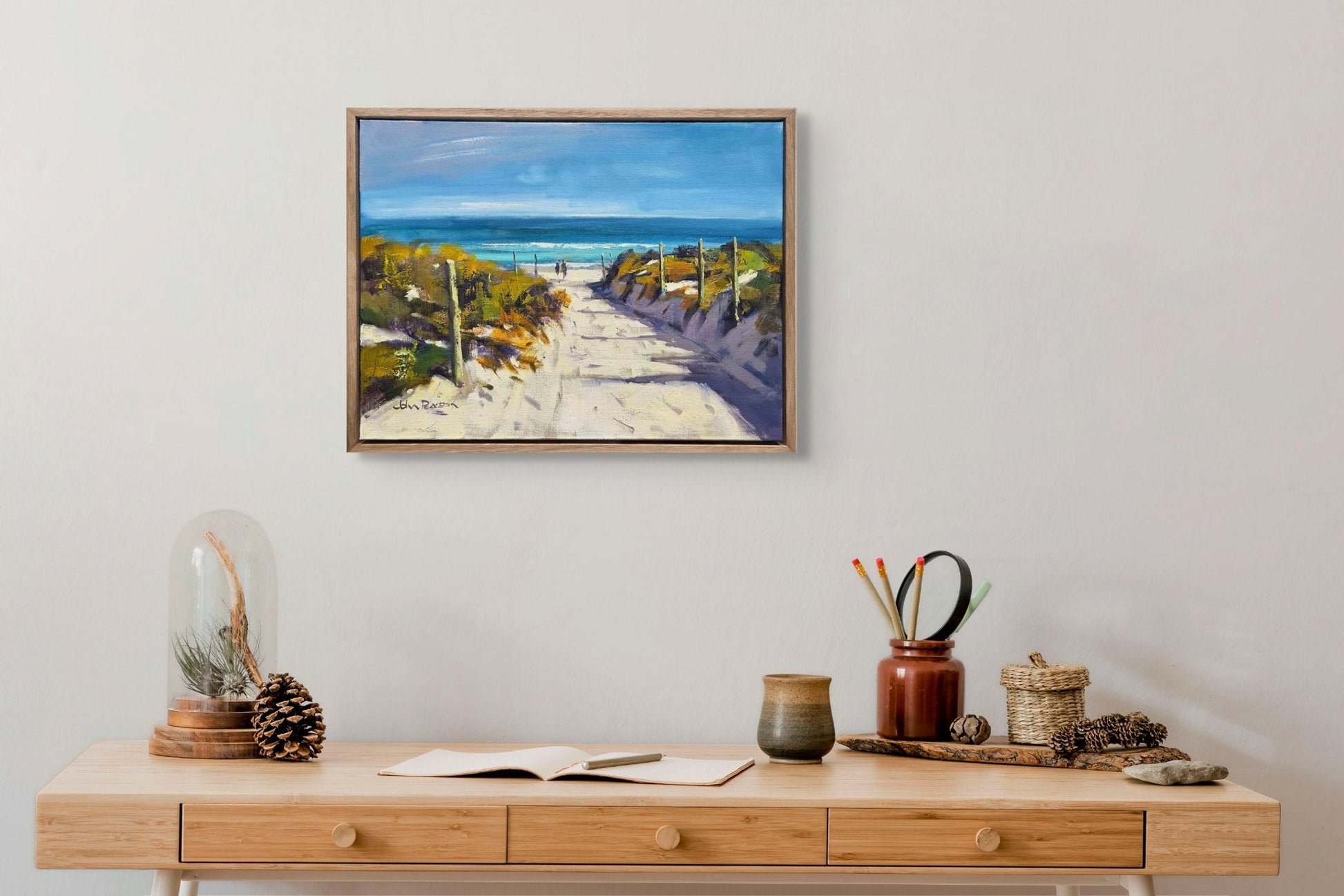 Morning Encounter - Gold Coast Gallery Of ArtJohn G Pearson