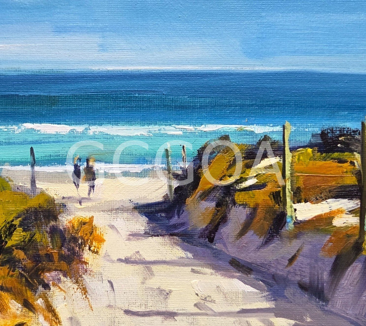 Morning Encounter - Gold Coast Gallery Of ArtJohn G Pearson