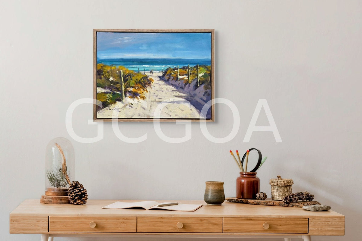 Morning Encounter - Gold Coast Gallery Of ArtJohn G Pearson