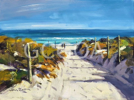 Morning Encounter - Gold Coast Gallery Of ArtJohn G Pearson