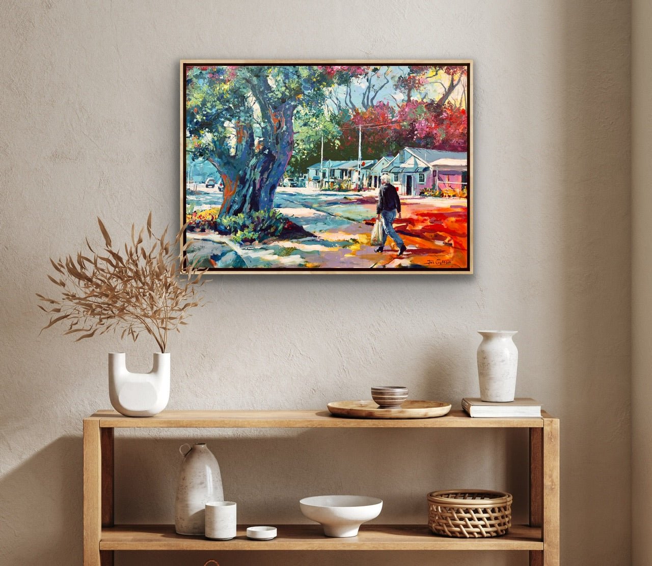 Morning Stroll - Gold Coast Gallery Of ArtJos Coufreur