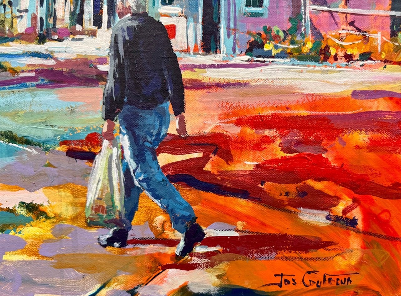 Morning Stroll - Gold Coast Gallery Of ArtJos Coufreur